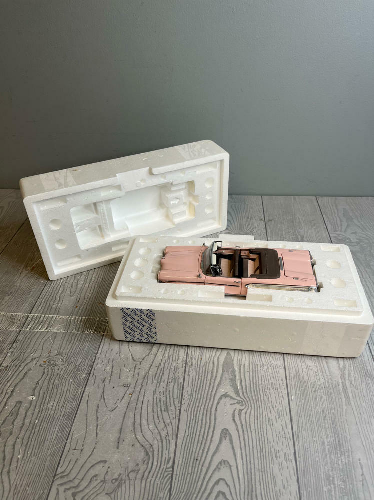 The Franklin Mint, Precision Models: 1958 Edsel Citation, Pink Convertible - Like New
