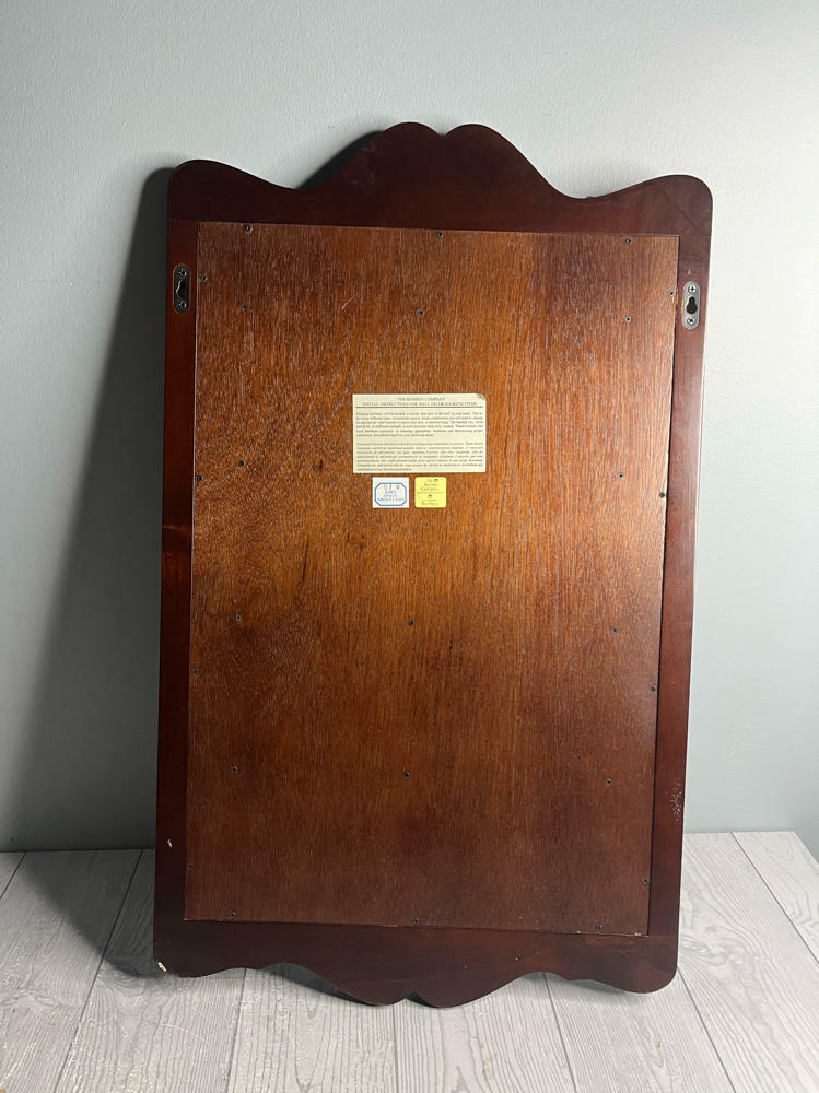 Bombay Co. Wooden Display Curio Case with 60 Slots Filled wt 47 Souvenir Spoons - Good