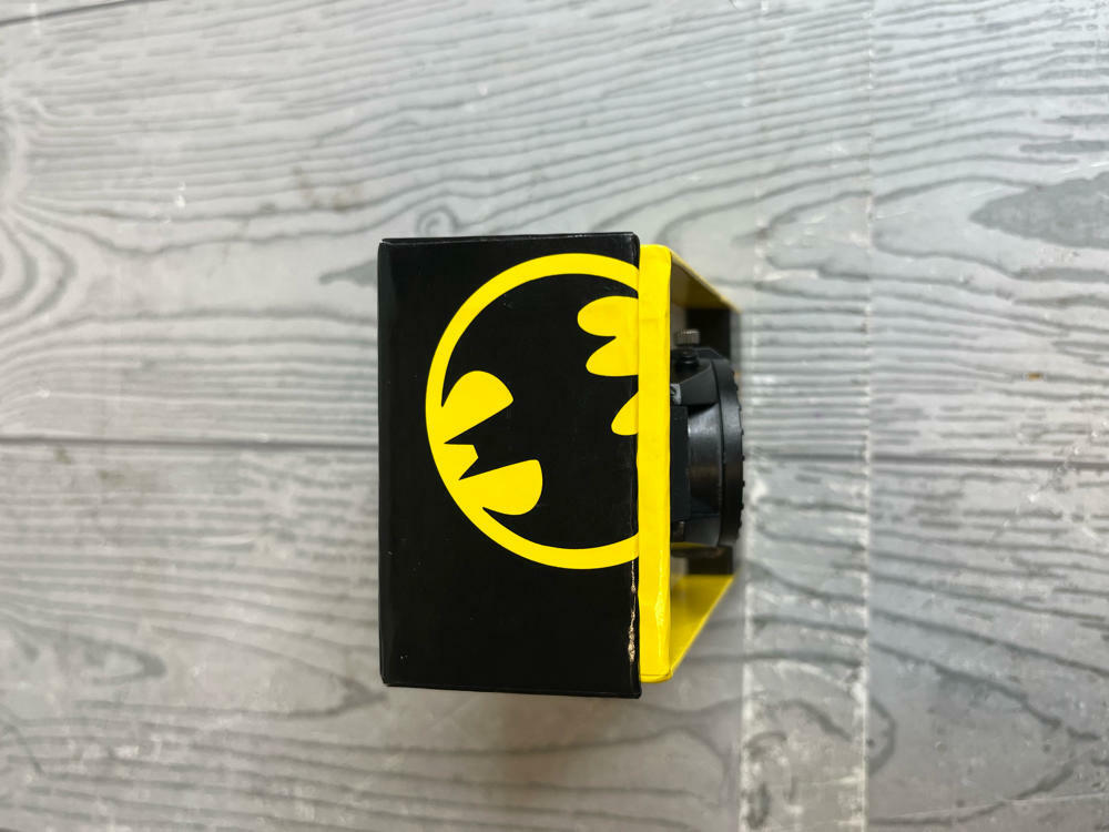 DC Comics Batman Flashing Bat Signal Dial Black Digital Wrist Watch New In Box