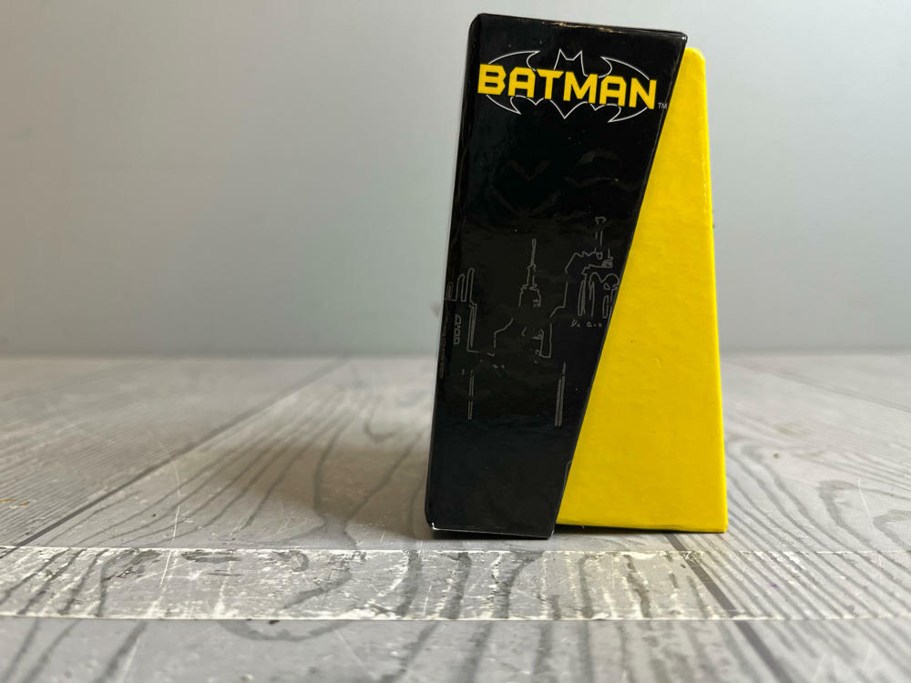 DC Comics Batman Flashing Bat Signal Dial Black Digital Wrist Watch New In Box