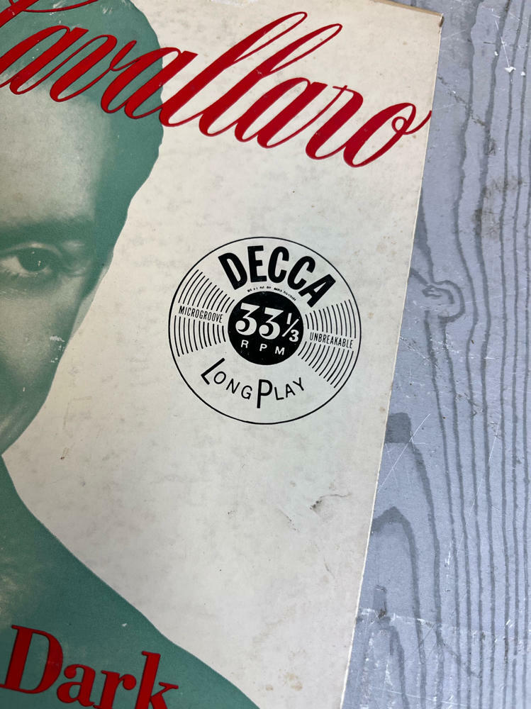 Carmen Cavallaro "Dancing in the Dark" 10" Vinyl LP DECCA DLP-5007 33rpm 1949 - Good