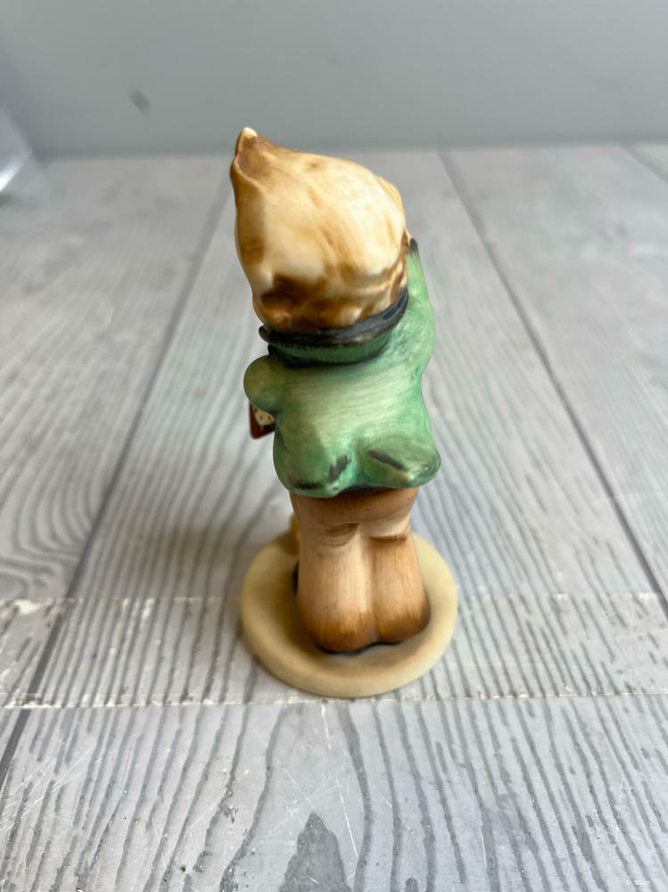 Napco Figurine of Boy in Tailcoat Stamped "Maestro" & S701 Band Conductor 1950s - Good