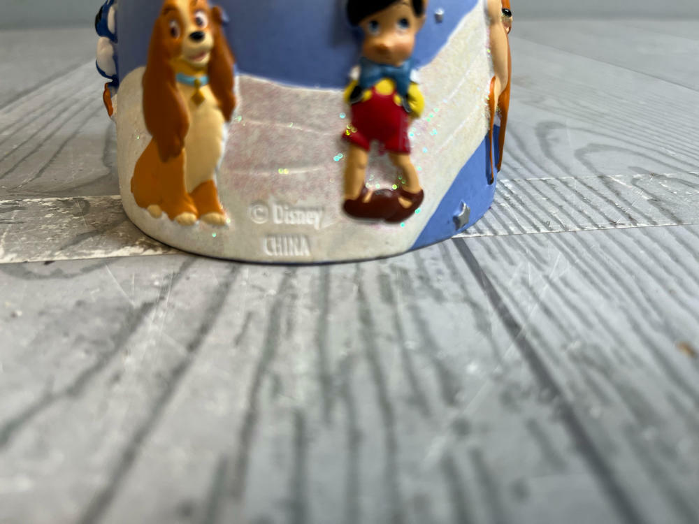Mickey Mouse Sorcerer Apprentice Disney Fantasia Snow Globe Stamped Disneystore - Good