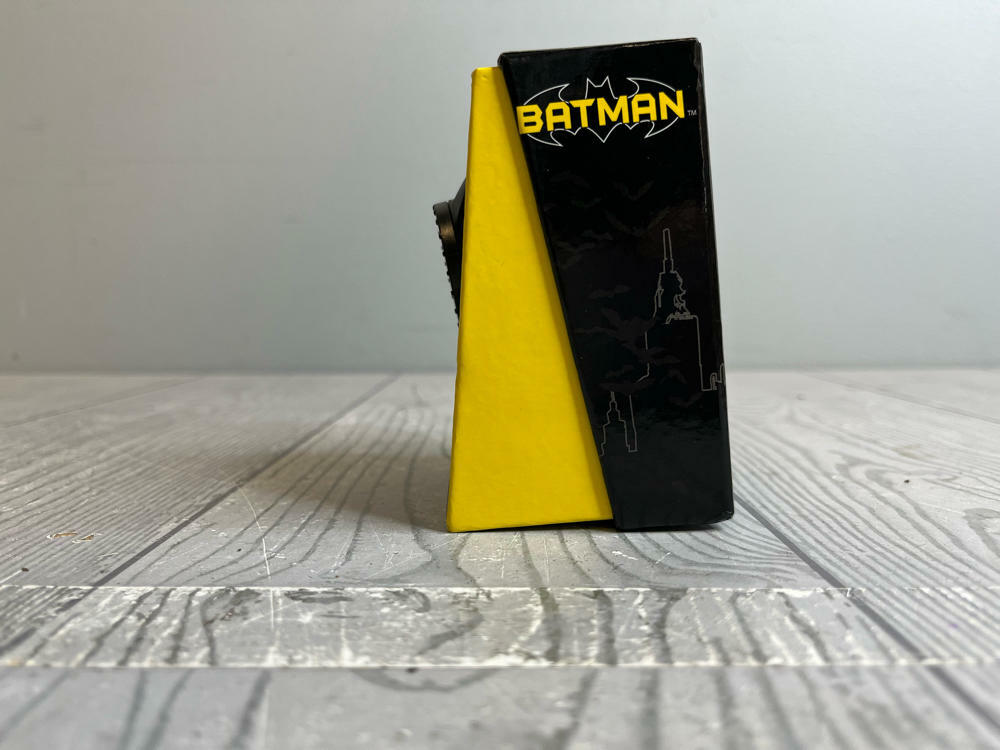 DC Comics Batman Flashing Bat Signal Dial Black Digital Wrist Watch New In Box