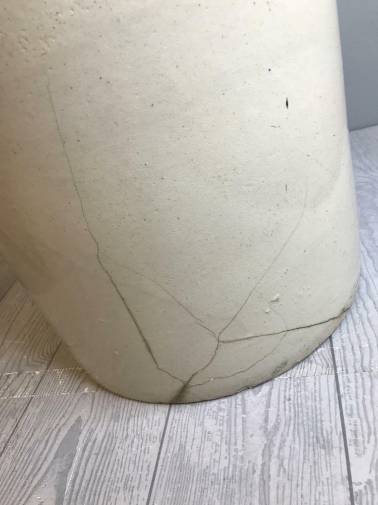 Large Stoneware Pottery Crock Ceramic Moonshine Whiskey Jug Early American Style - Good