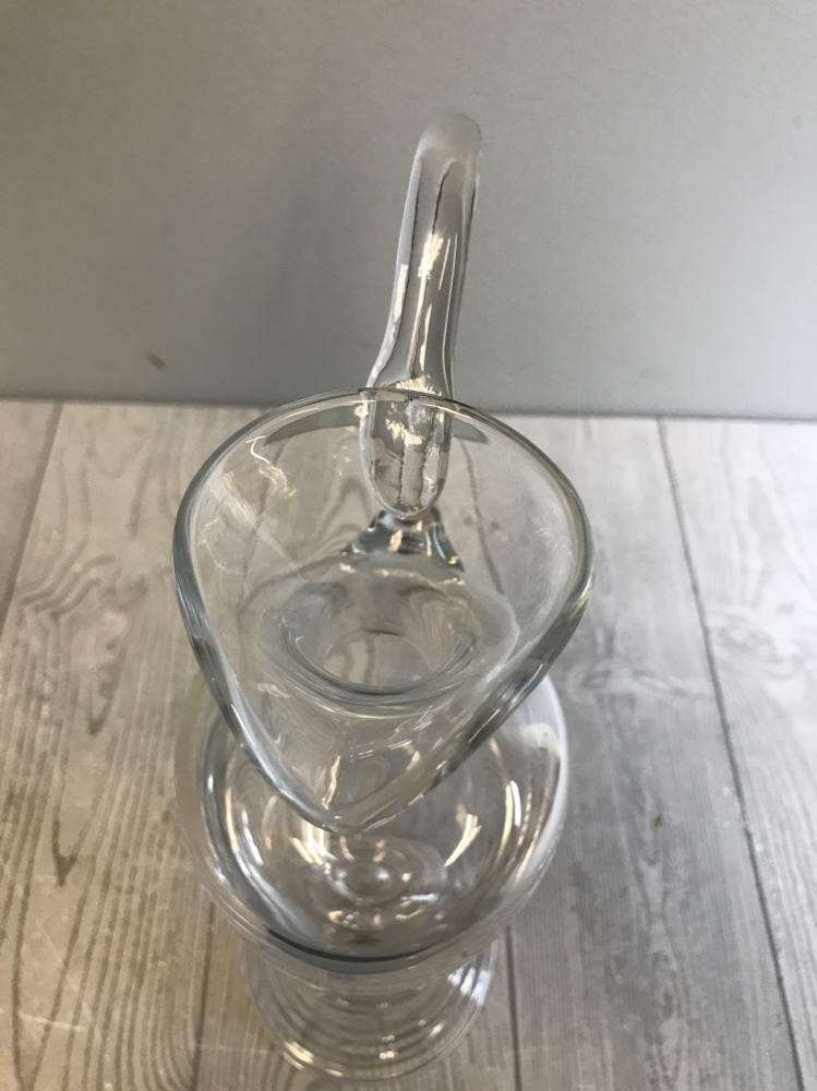 Unique Sterling Cut Glass Golf Trophy Vase Claret British Open Style - Good