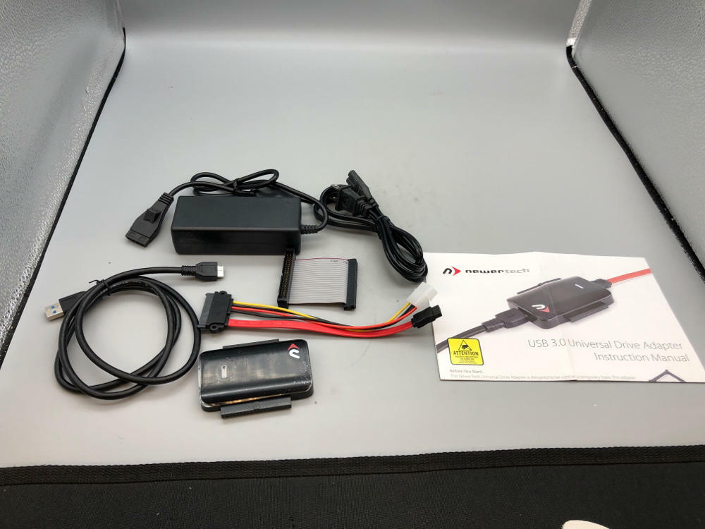 NewerTech USB 3.0 Universal Drive Adapter SB Bare Drive Adapter - New Open Box