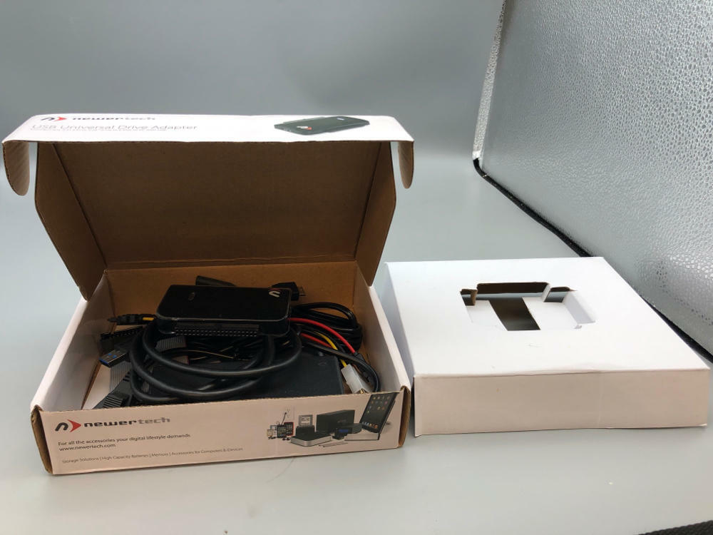 NewerTech USB 3.0 Universal Drive Adapter SB Bare Drive Adapter - New Open Box