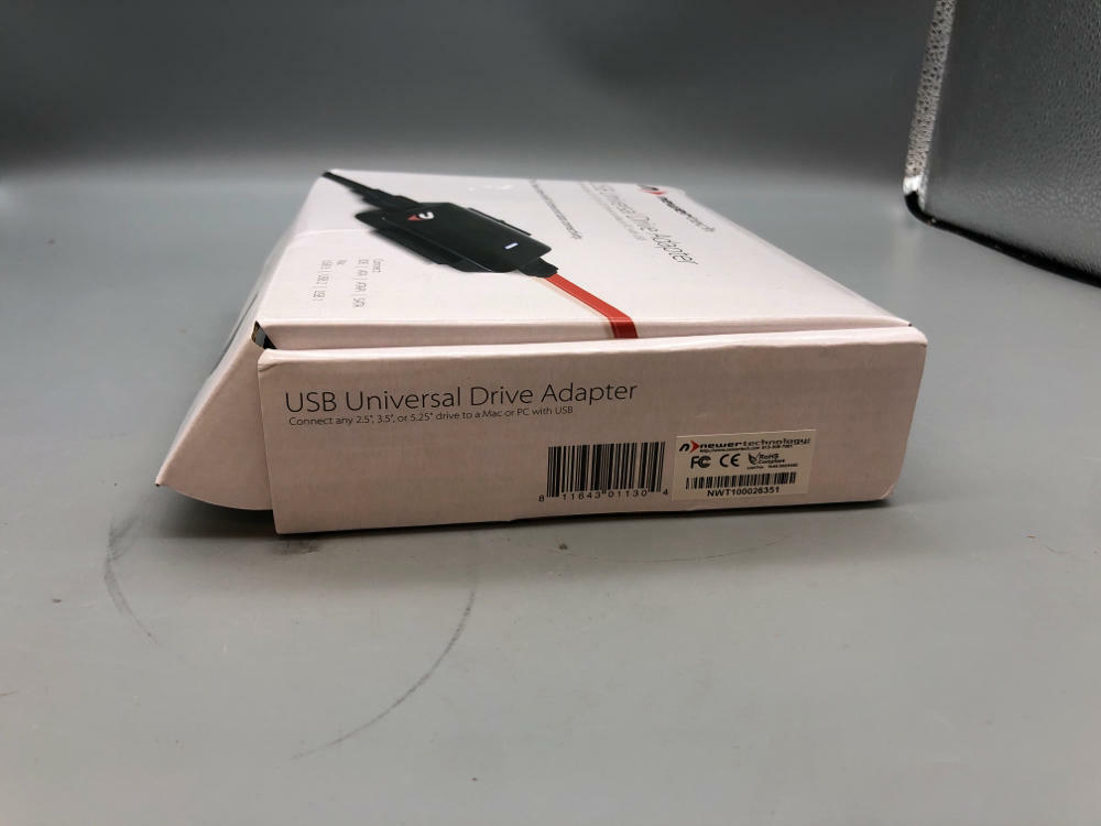 NewerTech USB 3.0 Universal Drive Adapter SB Bare Drive Adapter - New Open Box