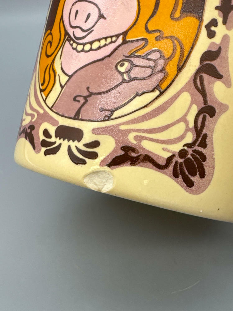 Set of 3 Muppets Mugs - Kermit the frog, Miss Piggy, and Animal - Collectibles - Good