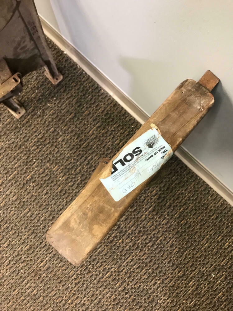 Unique Antique Art Deco Legs From Old Theater Seats - Cool Artwork / Home Decor - Good
