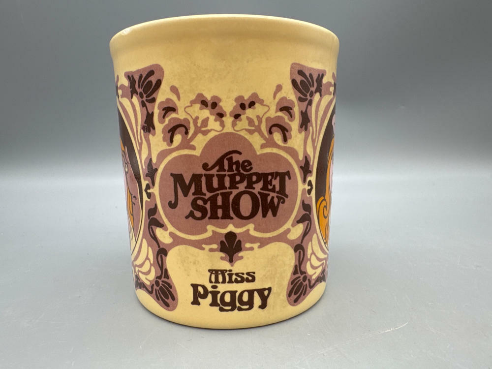 Set of 3 Muppets Mugs - Kermit the frog, Miss Piggy, and Animal - Collectibles - Good