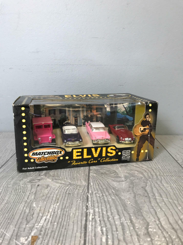 2001 Matchbox Collectibles Elvis "Favorite Cars" Collection 4 Car Set - NIB