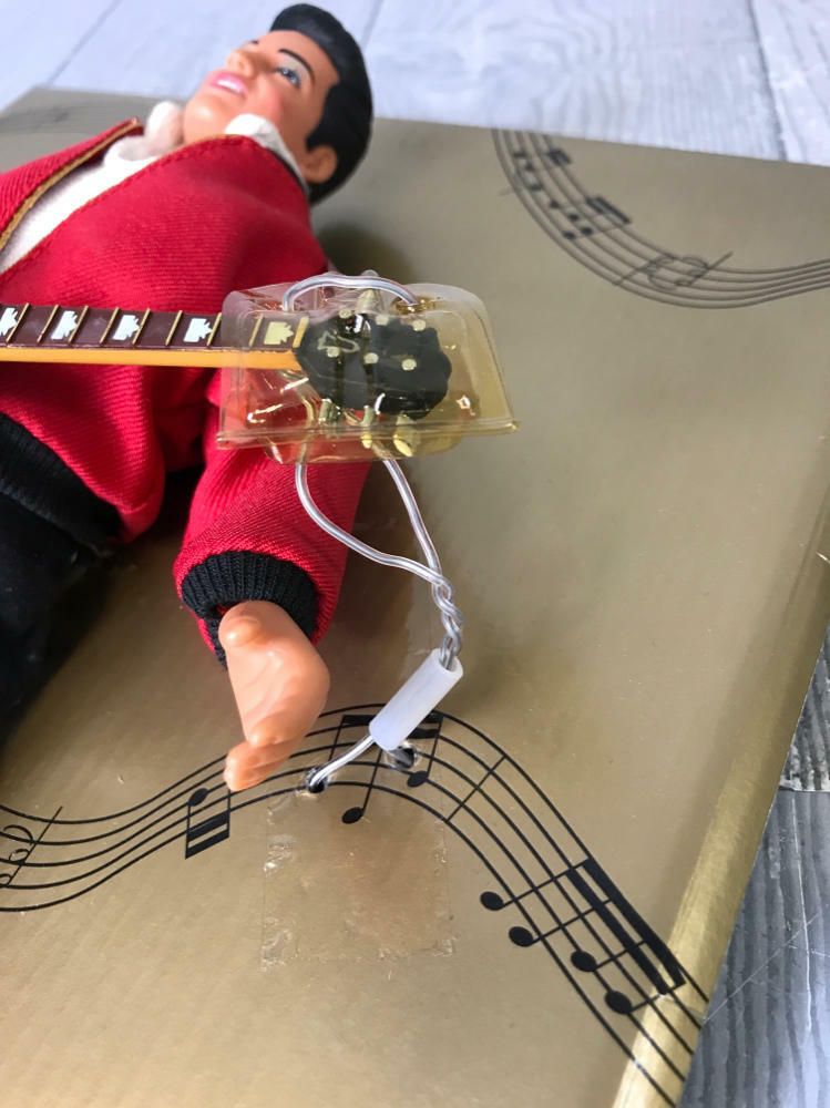 Elvis Doll with Guitar (no box) - Good