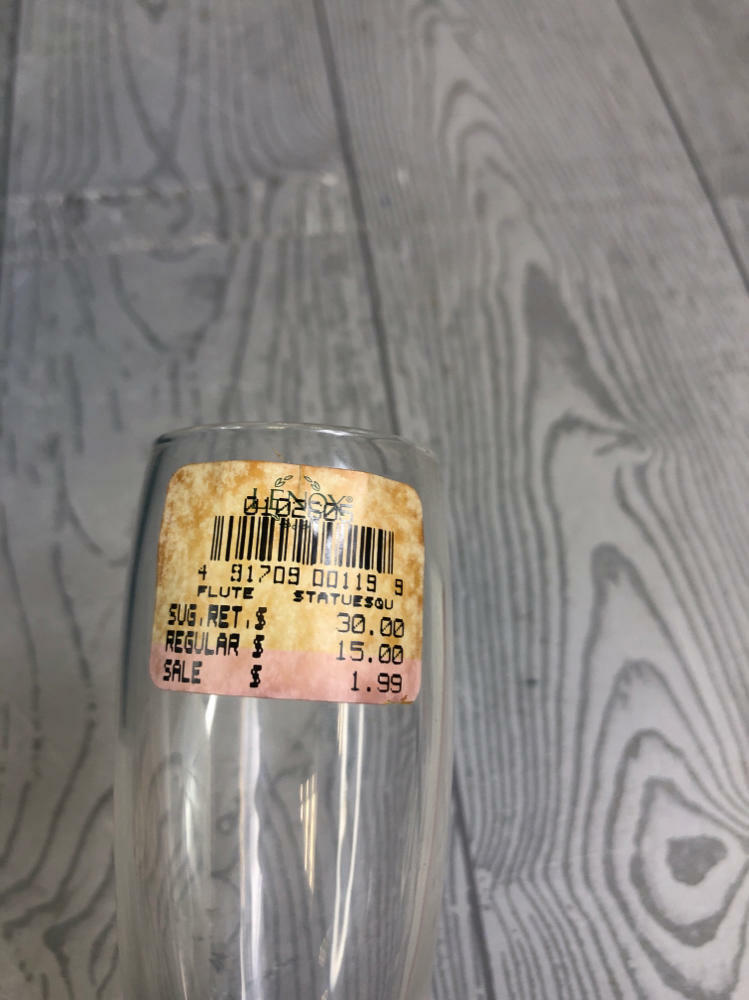 Set of 4 Lenox Statuesque Flutes in Original Box