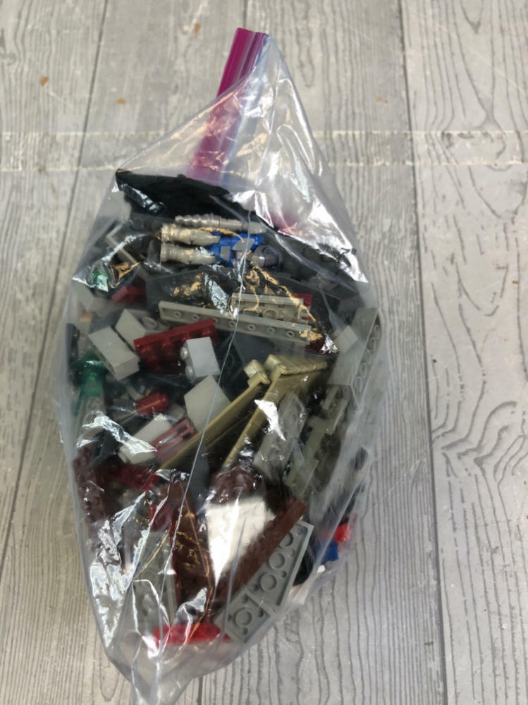 2 Pound Lot of Multicolor Mixed Matched Lego Blocks and Pieces - Building Toys