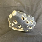 Yankee Candle Silver Tone Tree Tea Light Holder Holiday Christmas Pine Tree