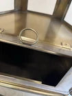 Vintage Asian Brass Street Food Noodle Cart Tiffin Box wt 5 Original Accessories