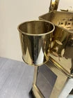 Vintage Asian Brass Street Food Noodle Cart Tiffin Box wt 5 Original Accessories