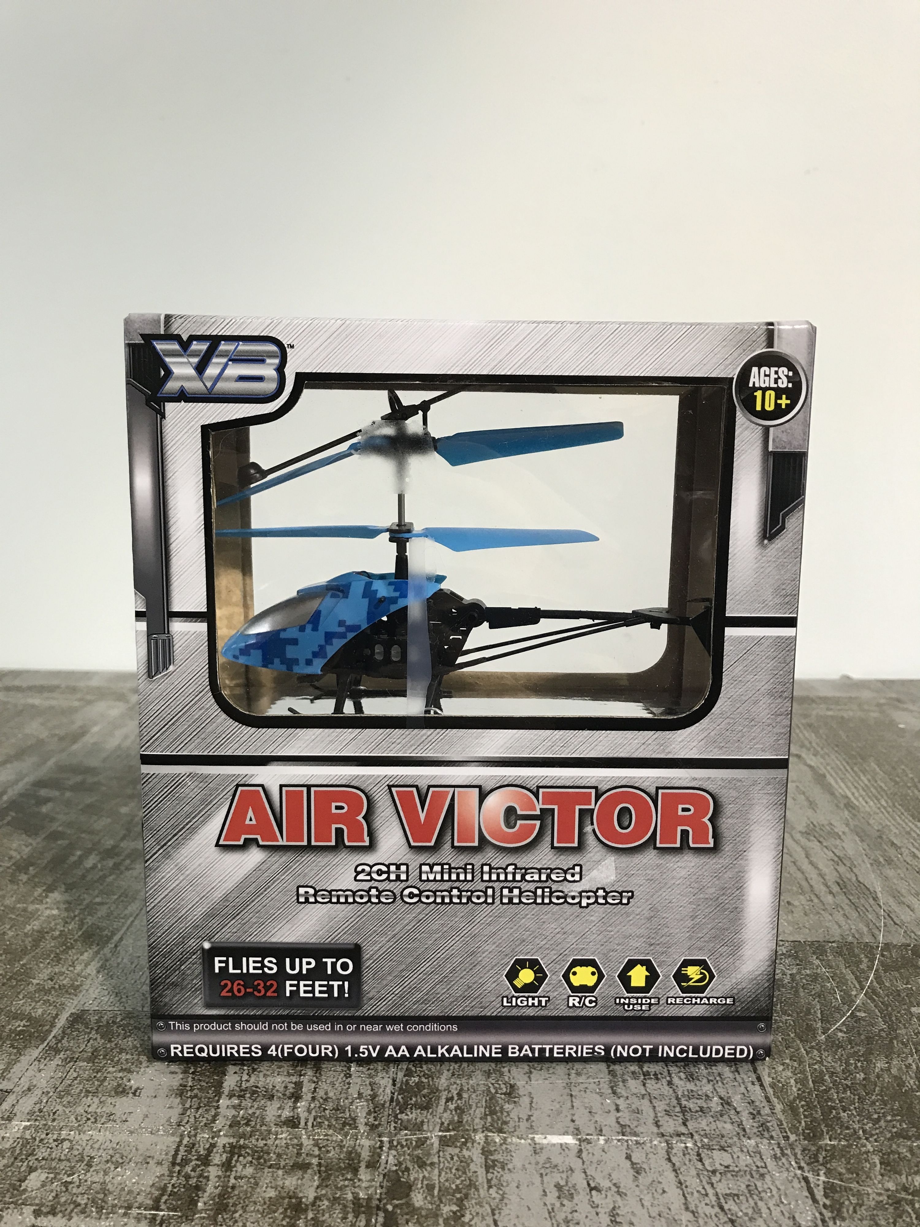 Air Victor 2ch I/r Mini Infrared Remote Control Helicopter - New in Box