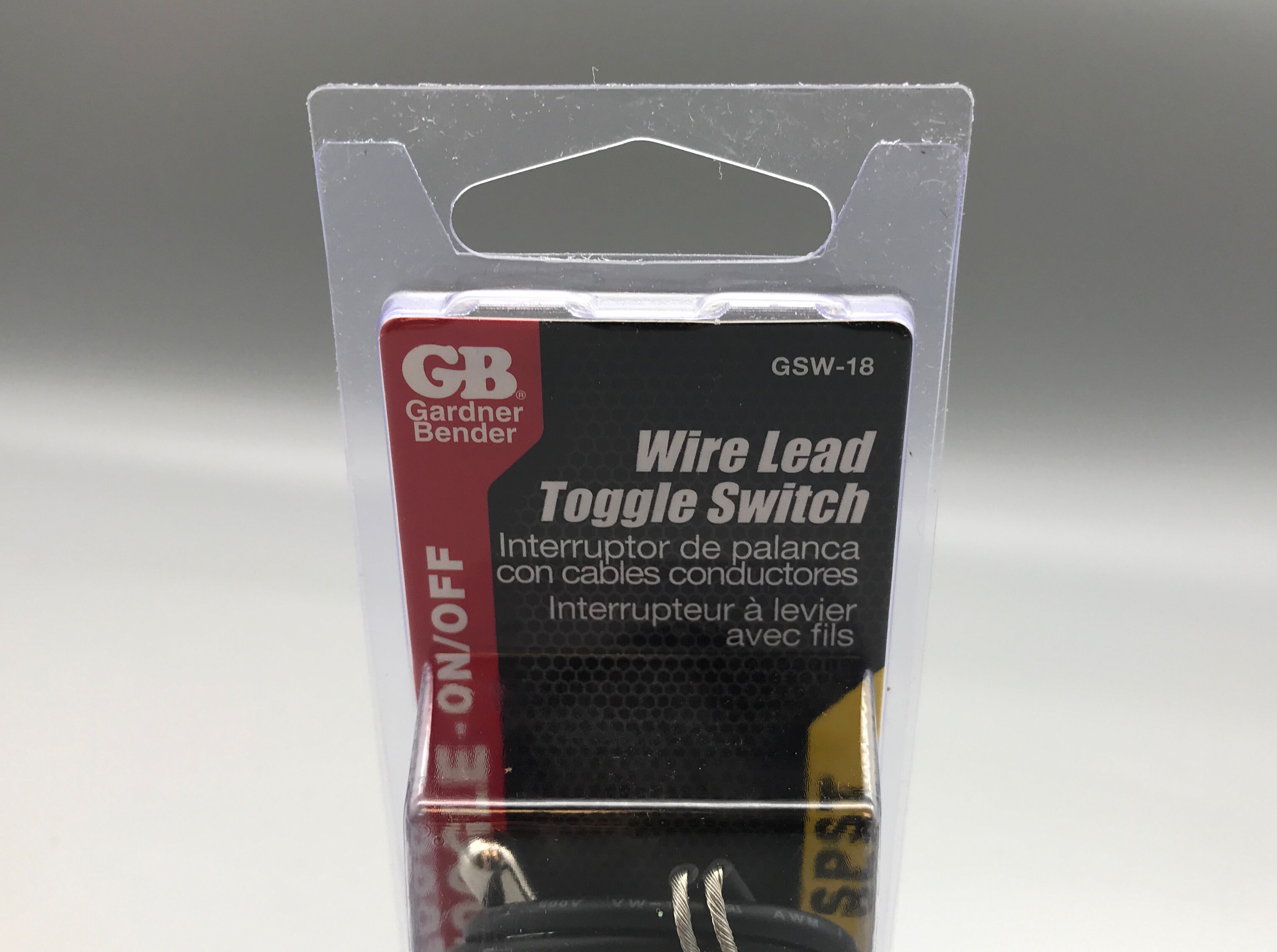 Gardner Bender Wire Lead Toggle Switch Gsw 18 New