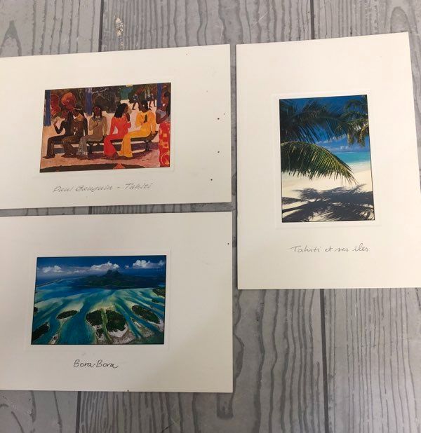 Framed Prints Bora Bora, Tahiti, and 1961 Print "Ta Matete" by Paul Gaugin