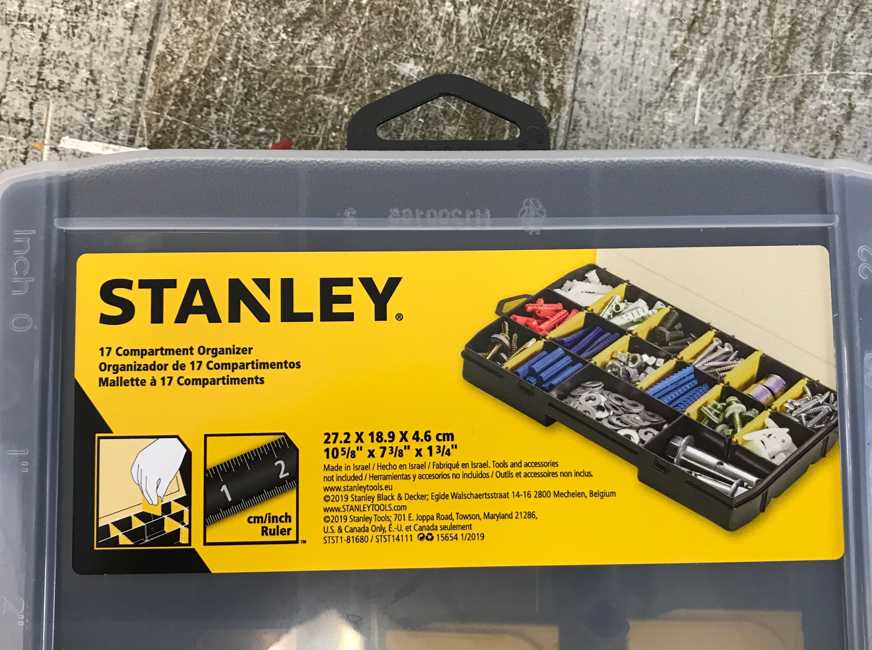Stanley 17 Compartment Tool Organizer - New