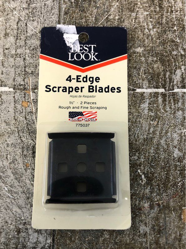 Best Look Lot Of 5 Various Size And Type Scraper Blades