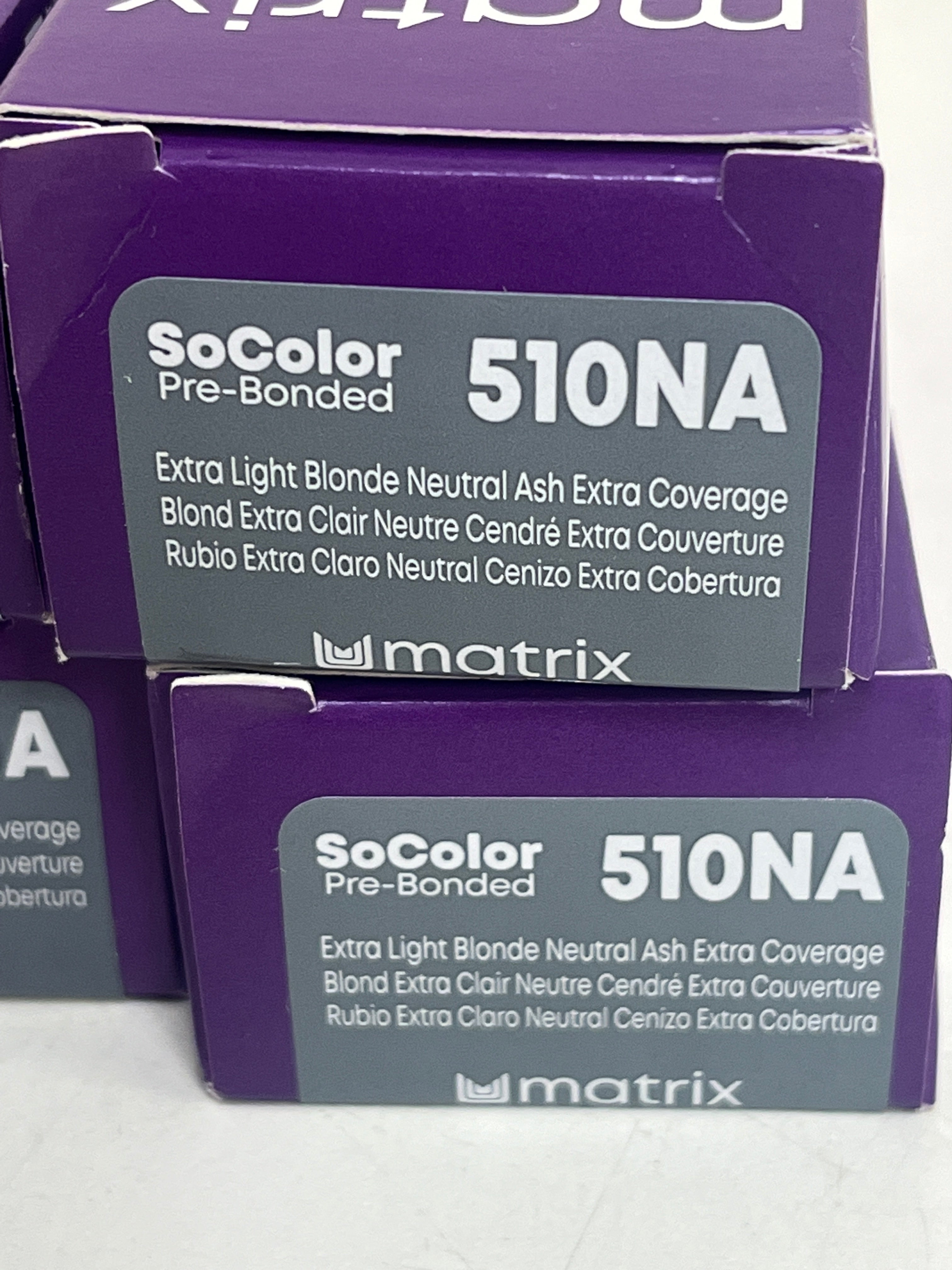 Matrix Socolor Pre Bonded 510NA Extra Light Blonde Neutral Ash Permanent Color