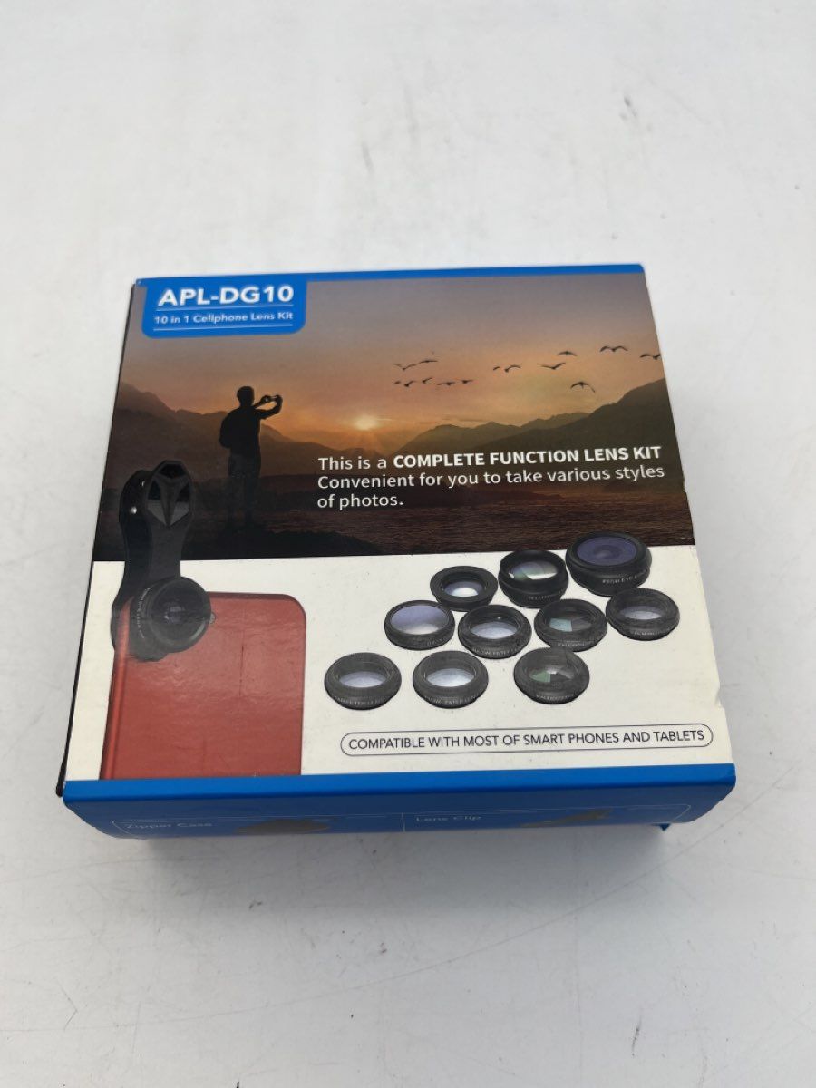 Apexel APL-DG10 iPhone & Android 10 in 1 Camera Lens Kit (2 Kits)