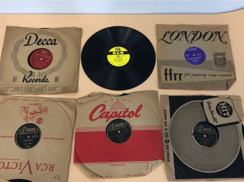 Lot Of 25 Antique MGM, Columbia, Capitol Records