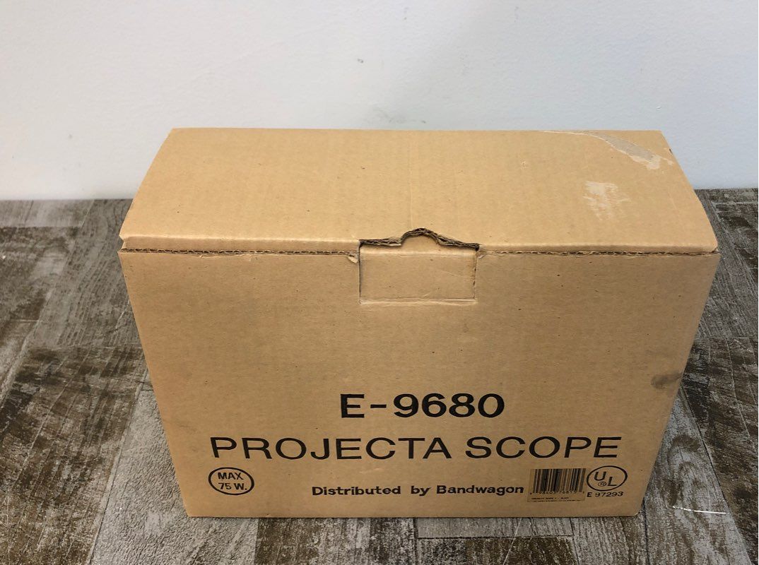 Bandwagon Projecta Scope E-9680 60 Watt Projector - New in Box