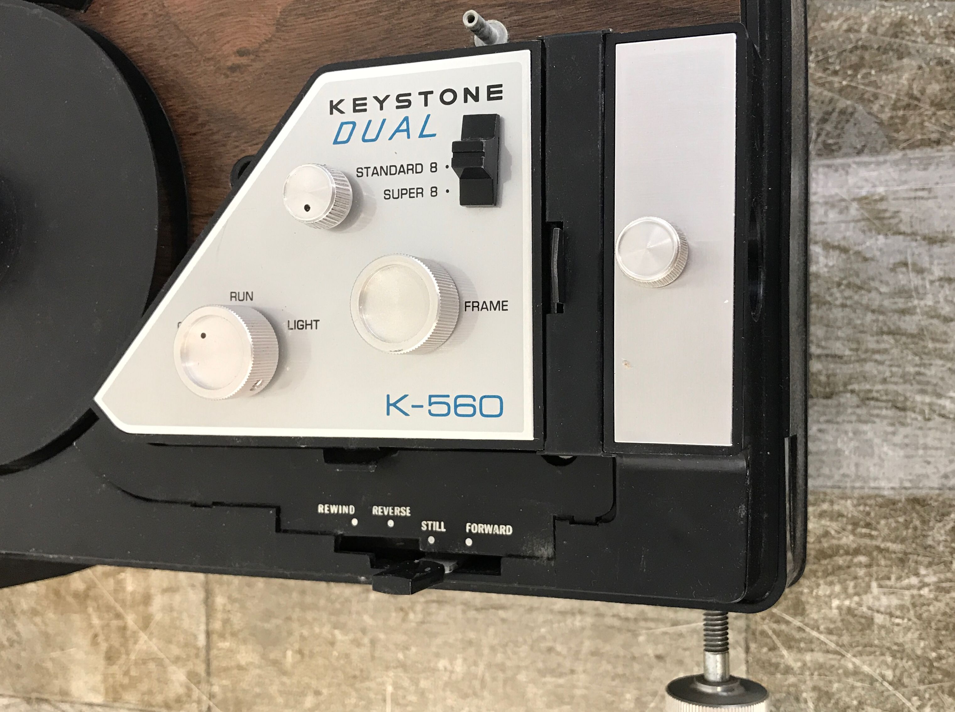 Vintage Keystone Dual K 560 Projector Untested
