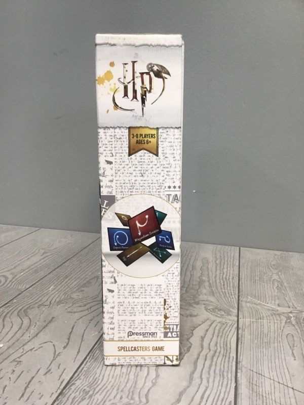 Harry Potter Spellcasters Charade Game with Wand -  New In Box